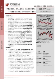 商贸零售&休闲服务2019&2020Q1业绩综述：零售业绩分化，旅游业绩下挫，关注可选消费弹性