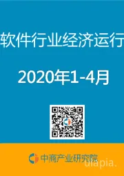 2020年1-4月中国软件行业经济运行报告