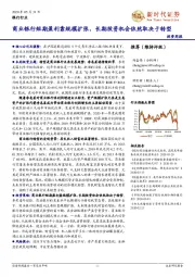银行行业投资周报:商业银行短期盈利靠规模扩张,长期投资机会依然取决于转型