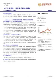 电子行业周报:消费电子板块迎爆发——《周观点》系列