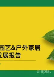 电商行业：2020全球园艺&户外家居行业电商发展报告