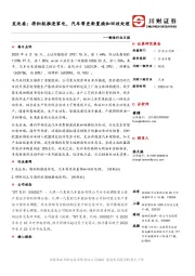 制造行业日报：发改委：将积极推进家电，汽车等更新置换和回收处理