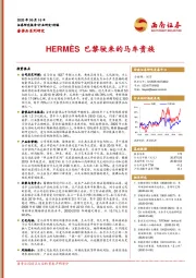 奢侈品系列研究：HERMÈS巴黎驶来的马车贵族