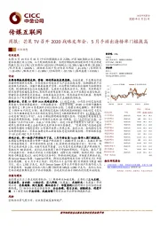 传媒互联网周报：芒果TV召开2020战略发布会，5月手游出海榜单门槛提高