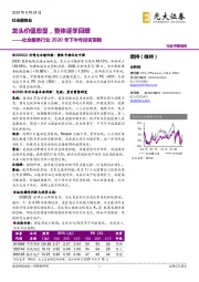 社会服务行业2020年下半年投资策略:龙头价值愈显,整体逐季回暖