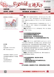 农林牧渔行业周报：猪价连续反弹，累计涨幅超19%