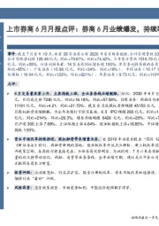 上市券商6月月报点评：券商6月业绩爆发，持续看好头部券商