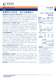 家电：按摩椅行业复苏，龙头业绩弹性大