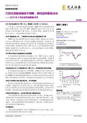 2020年6月社消零售数据点评：六月社消增速略低于预期，弹性品种表现分化