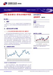 家用电器行业：20Q2基金重仓小家电比例提升明显
