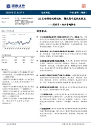 国防军工行业专题报告：Q2主动持仓延续低配，持股集中度依然较高