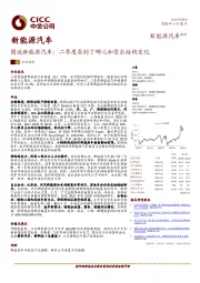 新能源汽车：图说新能源汽车：二季度卖到了哪儿和需求结构变化