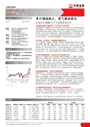 百强房企2020年7月销售数据点评：累计增速转正，景气维持高位