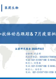 医药生物:新冠疫苗/中和抗体动态跟踪&7月疫苗批签发数据跟踪