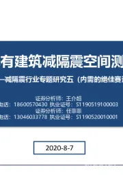 减隔震行业专题研究五（内需的绝佳赛道）：既有建筑减隔震空间测算