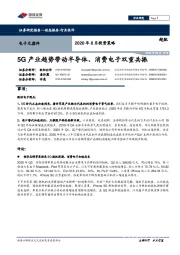 电子元器件2020年8月投资策略：5G产业趋势带动半导体、消费电子双重共振