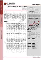 电子行业快评报告:华为高端芯片或将难以生产,国内半导体产业发展危、机并生