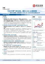 游戏行业跟踪:腾讯控股:2020Q2财务业绩报告点评:宅经济景气度延续,腾讯20Q2业绩高增