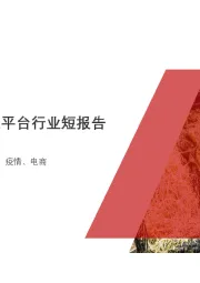2020年中国线上买菜平台行业短报告