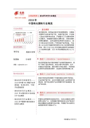 2019年中国珠光颜料行业概览