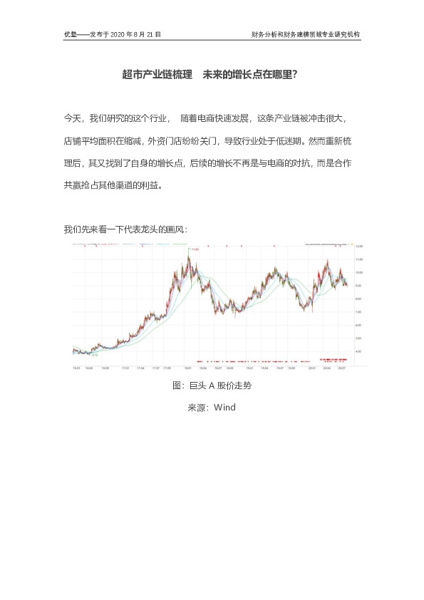 超市产业链梳理 未来的增长点在哪里？