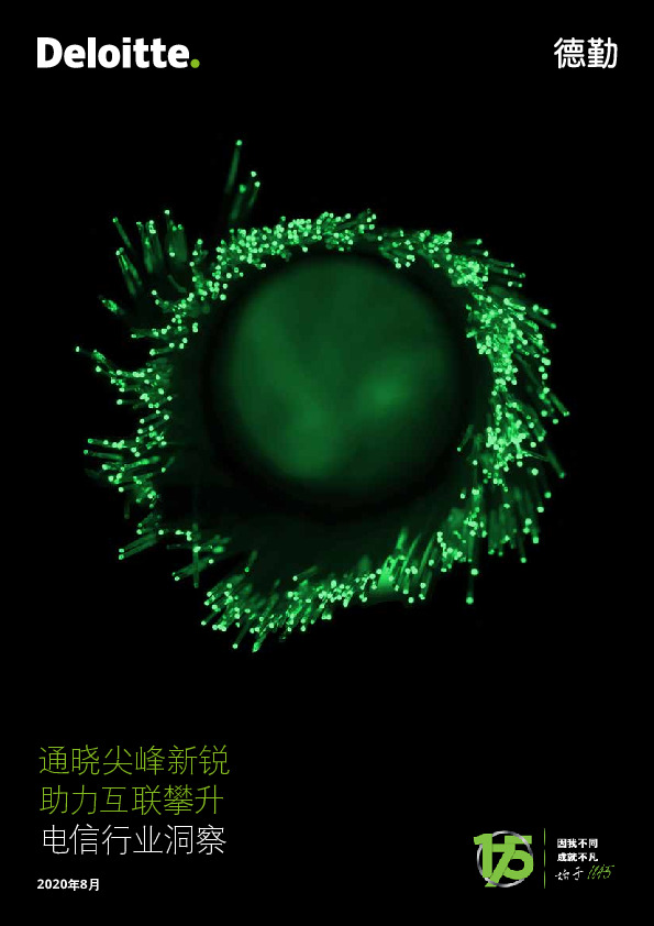 电信行业洞察：通晓尖峰新锐 助力互联攀升