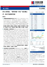 电力设备第36周周报：“源网荷储一体化”意见稿出炉，钴价市场博弈延续