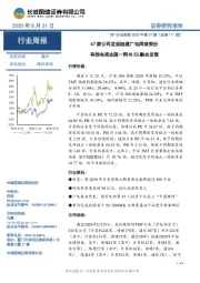 TMT行业周报2020年第27期(总第111期):47家公司发起组建广电网络股份 有线电视全国一网与5G融合发展