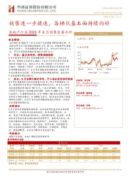 房地产行业2020年8月销售数据点评：销售进一步提速，各梯队基本面持续向好