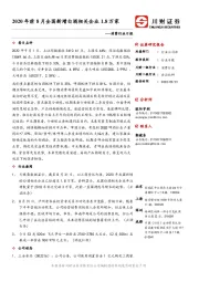 消费行业日报:2020年前8月全国新增白酒相关企业1.8万家