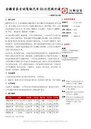 制造行业日报：安徽首条自动驾驶汽车5G示范线开通