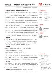 电力设备及新能源行业月报：前景光明，磷酸铁锂电池有望王者归来