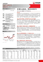 重点房企2020年半年报综述：逆境见证韧性，新政加剧分化