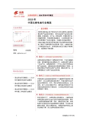 2019年中国生鲜电商行业概览