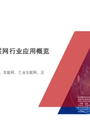 2020年中国5G在物联网行业应用概览