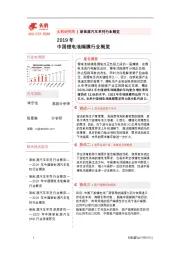 2019年中国锂电池隔膜行业概览