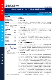 计算机行业周报：半年报全部出炉，Q2行业整体业绩得到改善