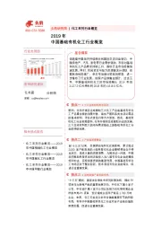 2019年中国基础有机化工行业概览