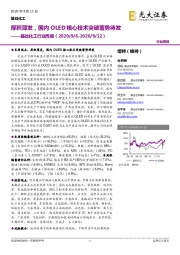 基础化工行业周报：厚积薄发,国内OLED核心技术突破蓄势待发