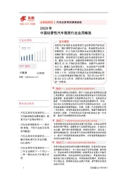 2019年中国经营性汽车租赁行业应用概览