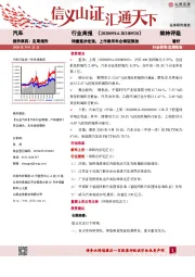 汽车行业周报：销量逐步走强，上市乘用车企表现强劲