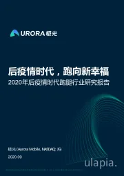 2020年后疫情时代跑腿行业研究报告：后疫情时代，跑向新幸福