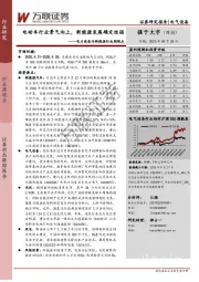 电力设备与新能源行业周观点：电动车行业景气向上，新能源发展确定性强