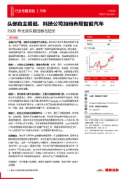 2020年北京车展回顾与启示：头部自主崛起，科技公司加码布局智能汽车