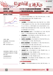 2020年8月血制品批签发数据跟踪：1-8月整体批签发维持稳步增长，多数品种实现较高增速