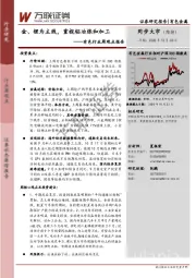 有色行业周观点报告：金、锂为主线，重视铝冶炼和加工