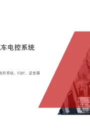 2020年中国新能源汽车电控系统行业概览