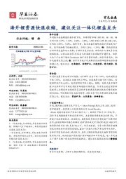 有色金属行业周报：海外锂资源快速收缩，建议关注一体化锂盐龙头