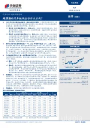 汽车行业3Q20财报总结：超预期的汽车板块去往什么方向？