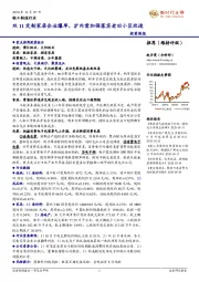 轻工制造行业投资周报：双11定制家居企业爆单，扩内需加强落实老旧小区改造